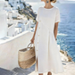 ⏳Time-Limited Special⏰Women's Casual Midi Dress with Irregular Buttons