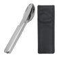 🎉 Last Day Promotion-50% OFF✨4-in-1 Stainless Steel Portable Cutlery Set