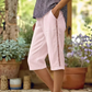 🥳2026 HOT SALE🥳💞50K+ SOLD! Women's Summer Capri Pants with Lace Cutout Detail