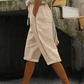 🥳2026 HOT SALE🥳💞50K+ SOLD! Women's Summer Capri Pants with Lace Cutout Detail