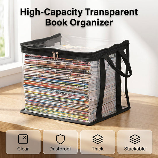 ⏰🔥LIMITED TIME 50% OFF! 🏠 Transparent Large-Capacity Dustproof & Moisture-Proof Storage Bag – Perfect for Clothes, Toys, Books & More ✨