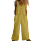 💥New Arrivals & Special Offers-Women's Sleeveless Wide-Leg Jumpsuit with Pockets