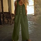 💥New Arrivals & Special Offers-Women's Sleeveless Wide-Leg Jumpsuit with Pockets