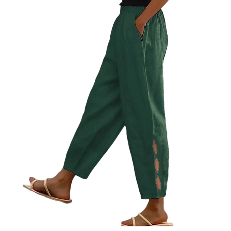 ⏰🔥LIMITED TIME 50% OFF! 👖 Women’s Casual Elastic Waist Pants with Pockets – Comfortable, Stylish & Versatile ✨