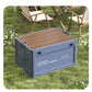 🔥 Hot Sale 50% OFF 🔥Collapsible Camping Storage Box with Wooden Lid