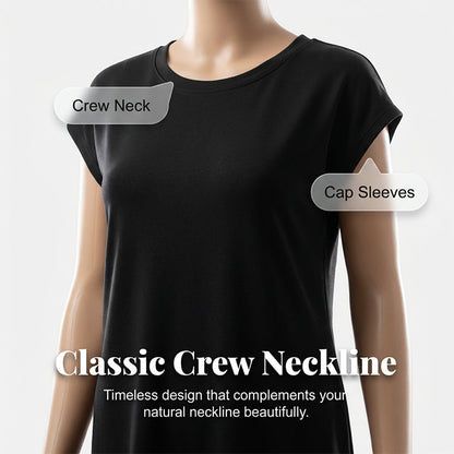 👖✨ 50% OFF TODAY! ⏰💐Women's Casual Short Sleeve T-Shirt Dress
