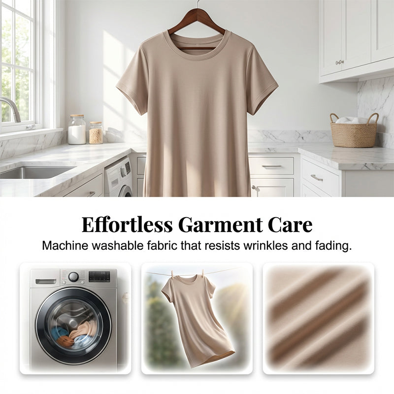 👖✨ 50% OFF TODAY! ⏰💐Women's Casual Short Sleeve T-Shirt Dress