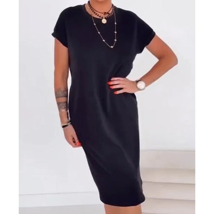 👖✨ 50% OFF TODAY! ⏰💐Women's Casual Short Sleeve T-Shirt Dress