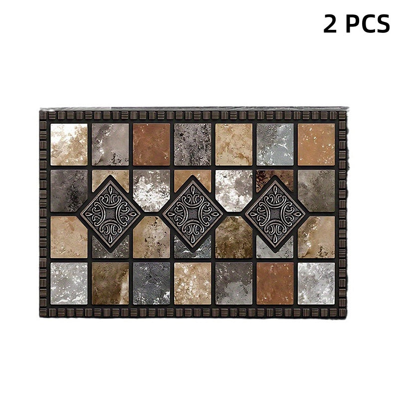 🔥 Hot Sale 50% OFF 🔥Geometric Stone Pattern Doormat