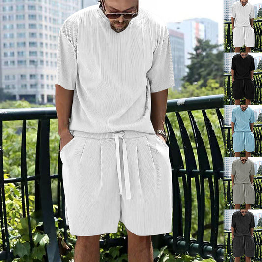 🔥Limited-time offer-Men's Casual Cool Two-Piece Set