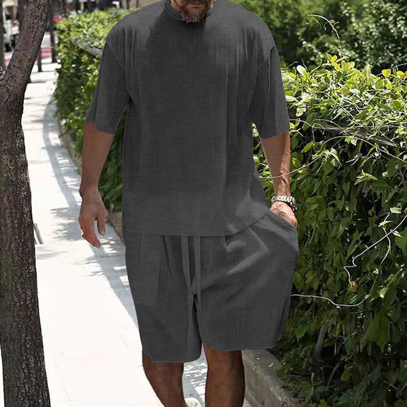 🔥Limited-time offer-Men's Casual Cool Two-Piece Set