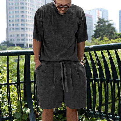 🔥Limited-time offer-Men's Casual Cool Two-Piece Set