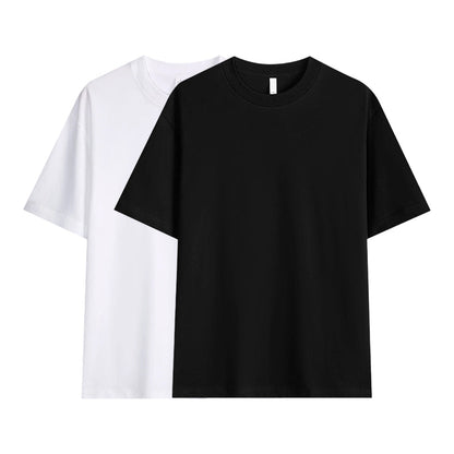 ⌛Buy 2 for 19.99 each⏰🌿Solid Color Drop-Shoulder T-Shirt