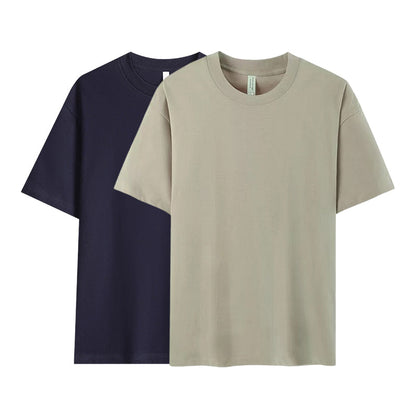 ⌛Buy 2 for 19.99 each⏰🌿Solid Color Drop-Shoulder T-Shirt