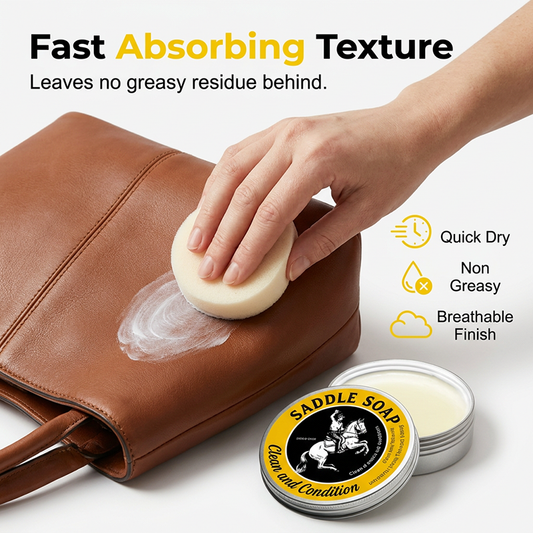 🔥Packaging Upgrade-Buy 2 Get 1 Free🔥All-in-One Saddle Soap Leather Cream