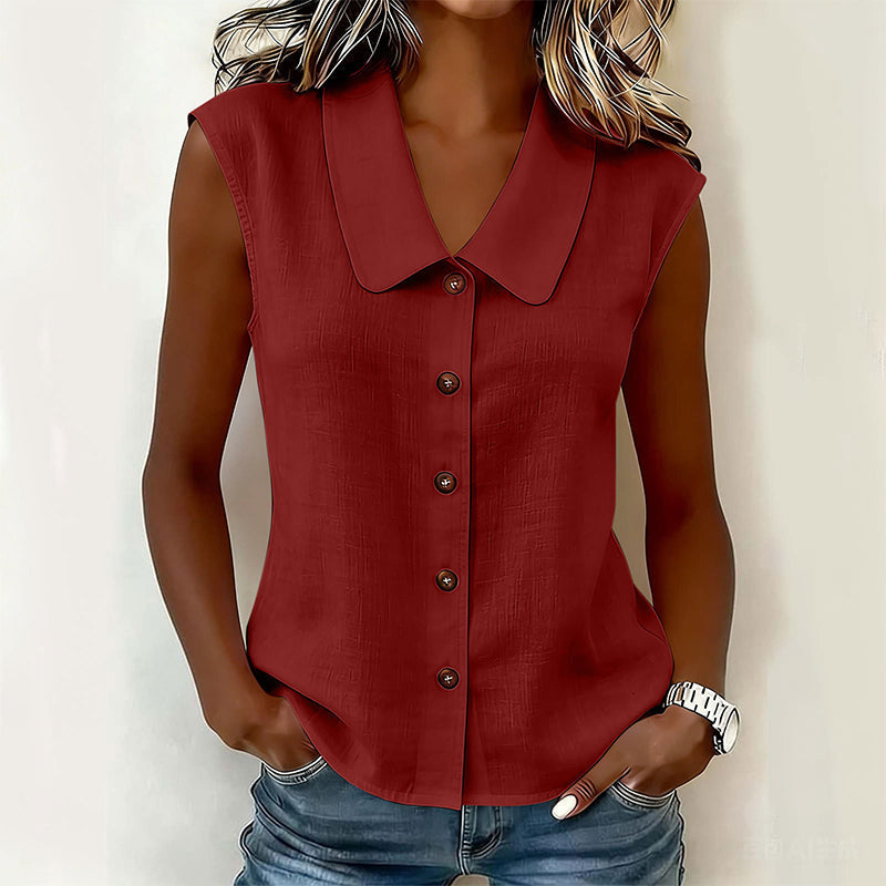 💥NEW HOT SALE💥Women’s V-Neck Button-Down Top