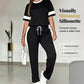 💥NEW HOT SALE💥Women’s Comfortable Drawstring Waist Pant Set