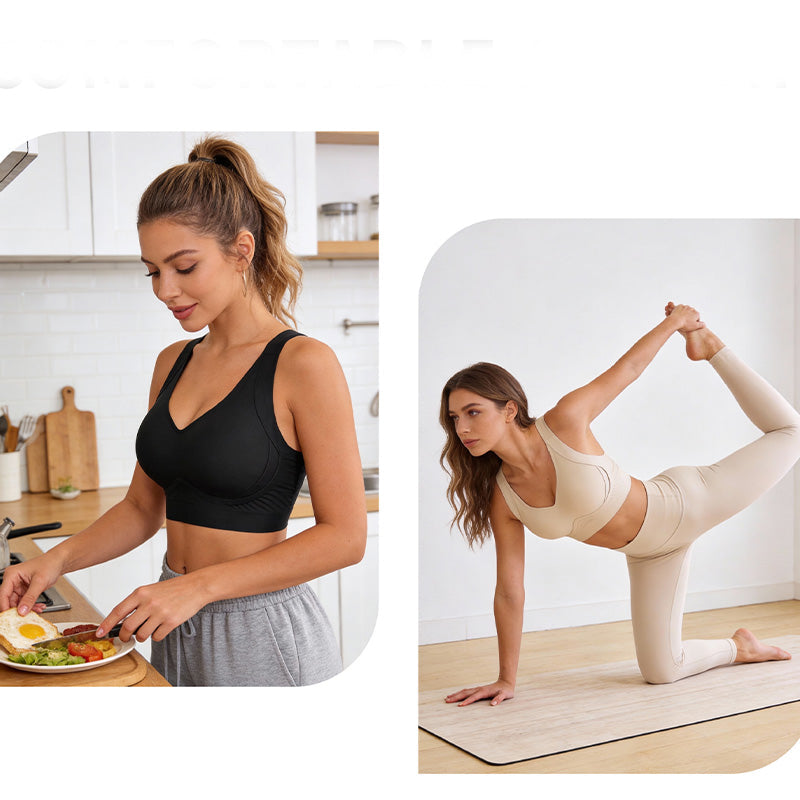 👙 50% OFF NOW!✨ Full Coverage Seamless Support Bra – Anti-Sagging & Side Smoothing – All-Day Comfort 🦋
