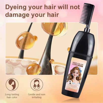 💇‍♀️Super popular items at 50% off🦄3-in-1 Hair Dye Comb🎁
