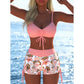 ⏳Time-Limited Special⏰Women's Bikini Set – Drawstring Top, Boy Shorts, Multiple Styles 🏖️