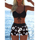 ⏳Time-Limited Special⏰Women's Bikini Set – Drawstring Top, Boy Shorts, Multiple Styles 🏖️