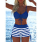 ⏳Time-Limited Special⏰Women's Bikini Set – Drawstring Top, Boy Shorts, Multiple Styles 🏖️