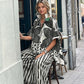 Women's Print Top & Pants 2-Piece Set