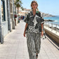 Women's Print Top & Pants 2-Piece Set