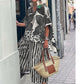 Women's Print Top & Pants 2-Piece Set