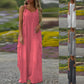 🔥New Hot Selling❤️‍🔥Women's Loose Wide-Leg Jumpsuit with Pockets