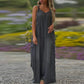 🔥New Hot Selling❤️‍🔥Women's Loose Wide-Leg Jumpsuit with Pockets