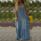 🔥New Hot Selling❤️‍🔥Women's Loose Wide-Leg Jumpsuit with Pockets