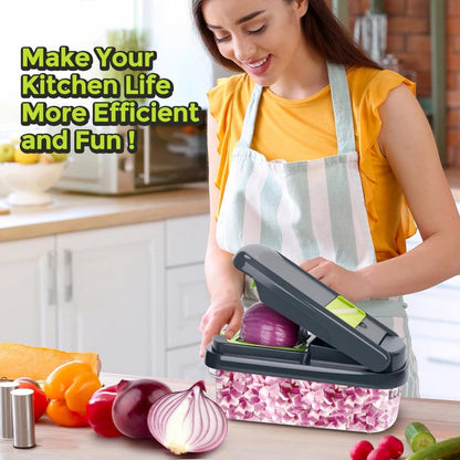 📢📢50% OFF !! ⏰🎁Multifunctional Food Chopper with Container