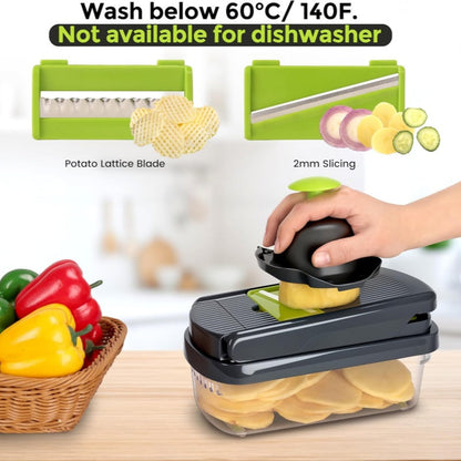 📢📢50% OFF !! ⏰🎁Multifunctional Food Chopper with Container