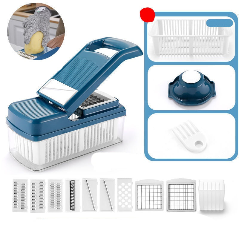 📢📢50% OFF !! ⏰🎁Multifunctional Food Chopper with Container