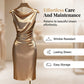 ⏳🔥50% OFF TODAY! 👗 Women’s Sleeveless Cowl Neck Midi Dress – Elegant, Chic & Effortless ✨