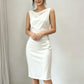 ⏳🔥50% OFF TODAY! 👗 Women’s Sleeveless Cowl Neck Midi Dress – Elegant, Chic & Effortless ✨