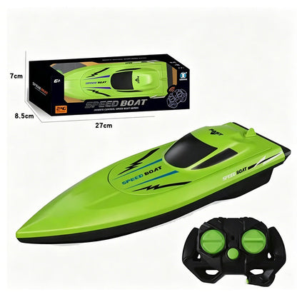⏳Time-Limited Special⏰Dual‑Motor RC Boat – Twin engines, 2.4GHz control, waterproof & impact‑resistant. Slice through waves at insane speed! 🌊🚤
