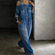🔥Limited-time offer-Loose Fit Wide-Leg Overall Jumpsuit with Pockets✈️Free Shipping