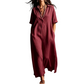 ⏳🔥LIMITED-TIME 50% OFF! 👗 Women’s Elegant Cotton Linen Short Sleeve Lapel Dress – Breezy, Chic & Comfortable ✨