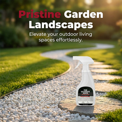 🪨 50% OFF Spray-On Rock & Mulch Binder | Heavy-Duty Landscape Gravel Fixer