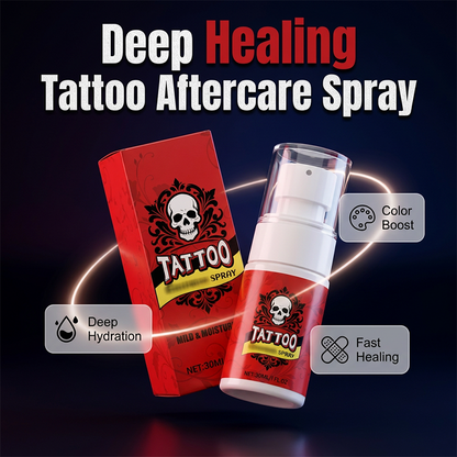 💪50% OFF | Tattoo Aftercare Moisturizing Spray 💧 Hydrating Mist for Vibrant & Healthy Ink