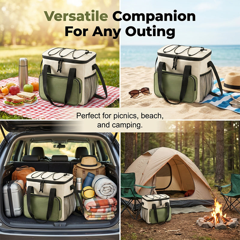 🔥2026 Hot Sale 50% OFF🔥Large Capacity Insulated Cooler Bag for Picnics & Outdoors