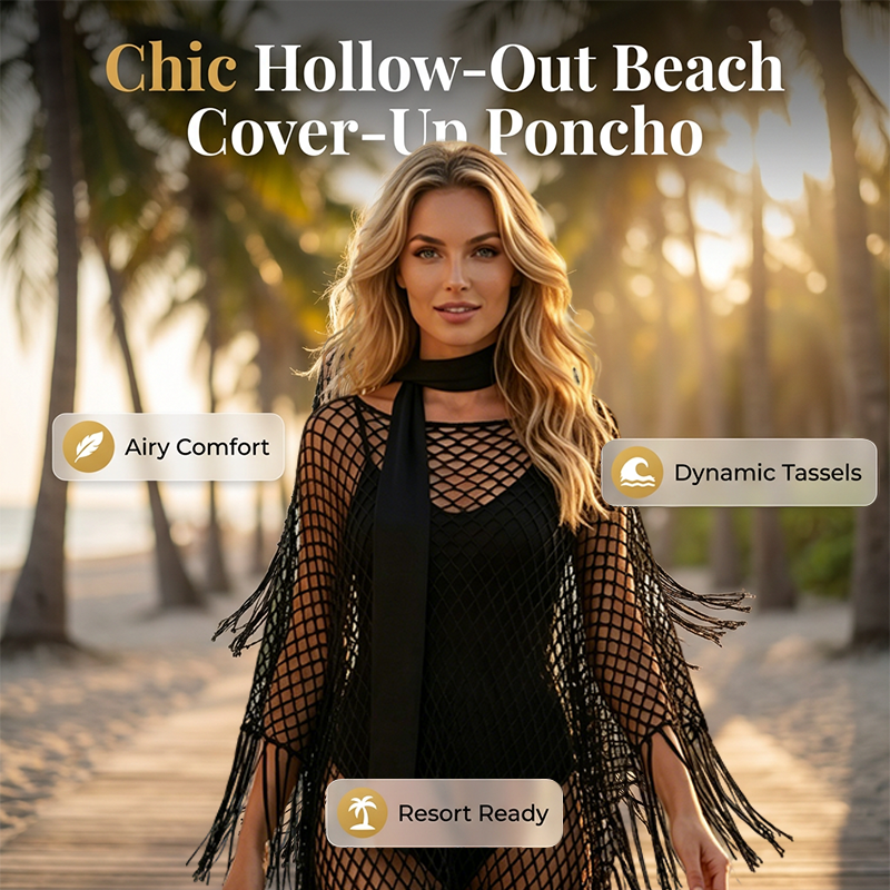 🏆 Last Day Special Price 💐Summer Metallic Crochet Cover-Up – Lightweight, Flowy & Effortlessly Stylish summer outfit