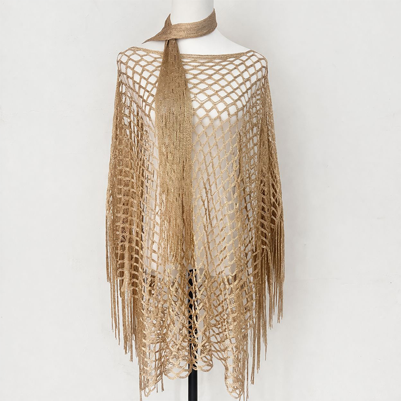 🏆 Last Day Special Price 💐Summer Metallic Crochet Cover-Up – Lightweight, Flowy & Effortlessly Stylish summer outfit