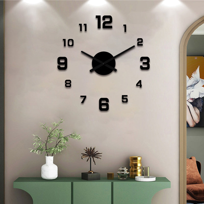 🕰️ LIMITED-TIME 50% OFF! 💥 3D DIY Luminous Acrylic Wall Clock Set – Silent Movement, Drill-Free, Custom Size ✨
