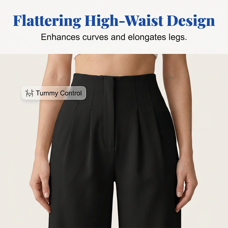 🔥 2026 Hot Sale – 50% OFF🔥Women’s Solid Color Casual Wide Leg Pants
