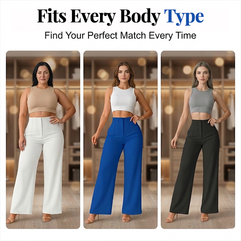 🔥 2026 Hot Sale – 50% OFF🔥Women’s Solid Color Casual Wide Leg Pants