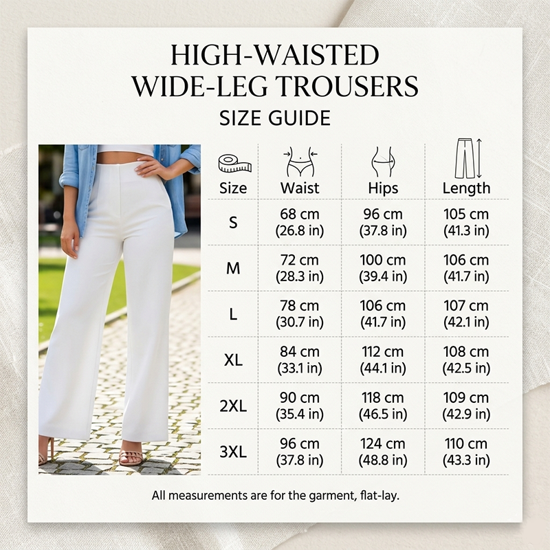 🔥 2026 Hot Sale – 50% OFF🔥Women’s Solid Color Casual Wide Leg Pants