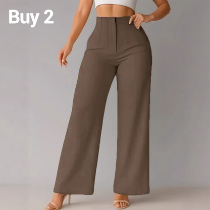 🔥 2026 Hot Sale – 50% OFF🔥Women’s Solid Color Casual Wide Leg Pants